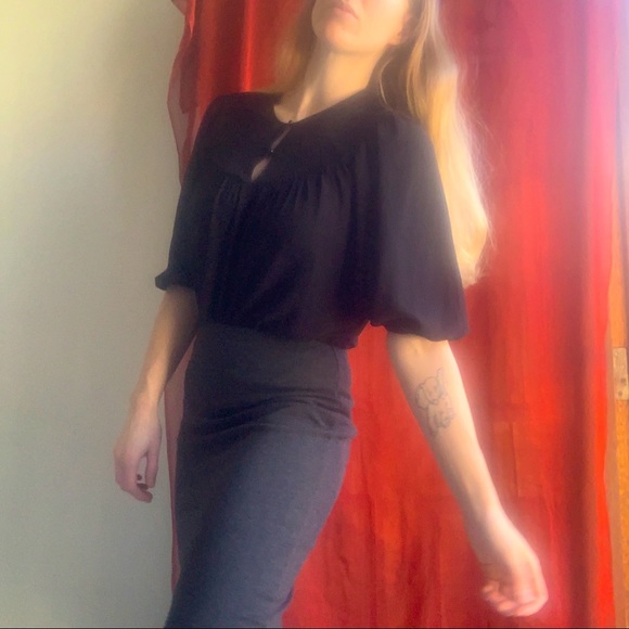 VERONIKA MAINE (10) blouse, black, gorgeous - Picture 3 of 7